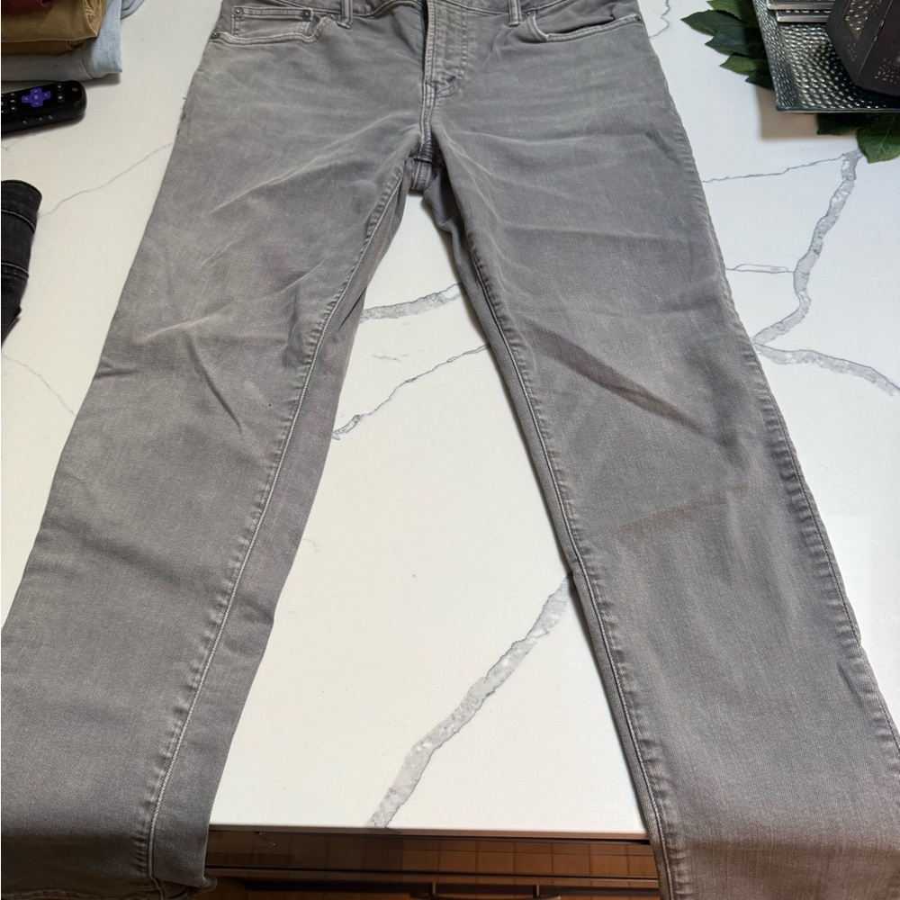 American Eagle Outfitters Light Gray Men’s Slim Fit Jeans